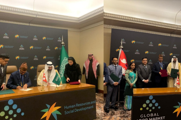 नेपाल-साउदी श्रम सम्झौता : अधिकार कागजमा, समस्या कार्यस्थलमै